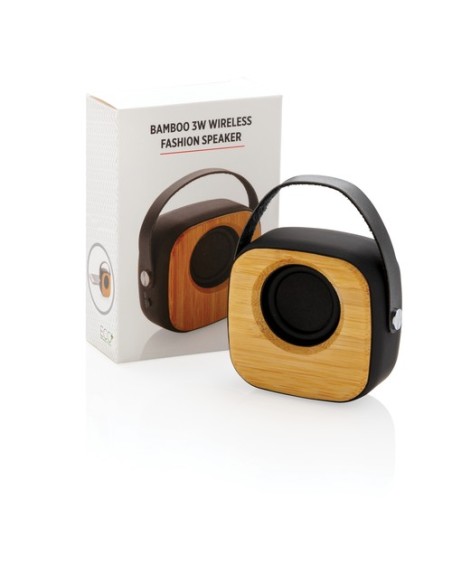 Altavoz inalámbrico moderno Bambú 3W