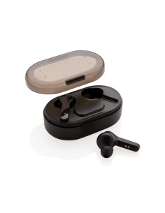 Auriculares TWS con logotipo iluminado en estuche de carga 2