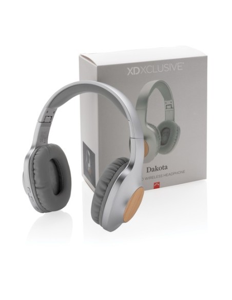 Auriculares inalámbricos Dakota bambú