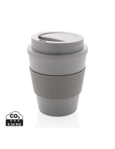Taza de café reutilizable con tapa de rosca 350ml