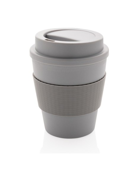 Taza de café reutilizable con tapa de rosca 350ml