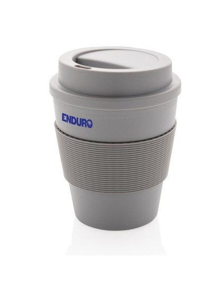 Taza de café reutilizable con tapa de rosca 350ml