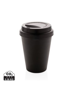 Taza de café reutilizable de doble pared 300ml