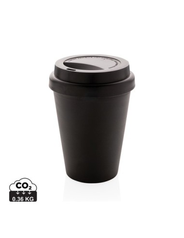 Taza de café reutilizable de doble pared 300ml