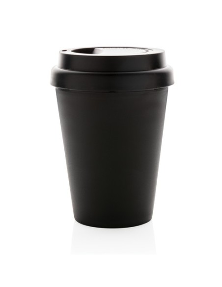 Taza de café reutilizable de doble pared 300ml