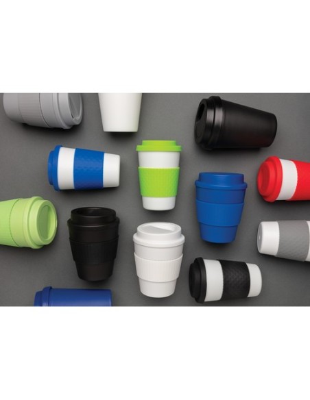 Taza de café reutilizable de doble pared 300ml