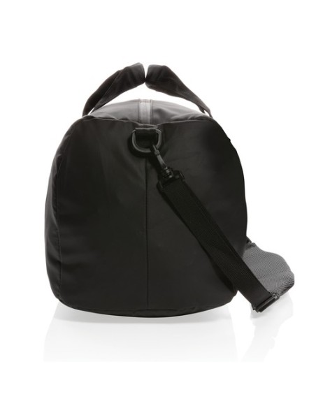 Bolsa Fashion de fin de semana negra sin PVC