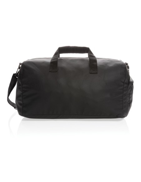 Bolsa Fashion de fin de semana negra sin PVC