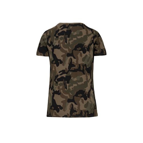 Camiseta camuflaje mujer