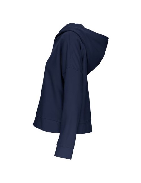 Sudadera Lounge algodón orgánico con capucha mujer