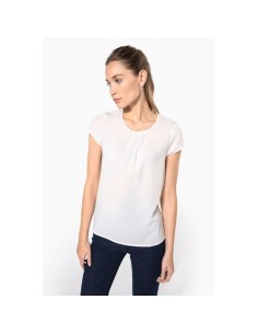 Blusa crepe mujer