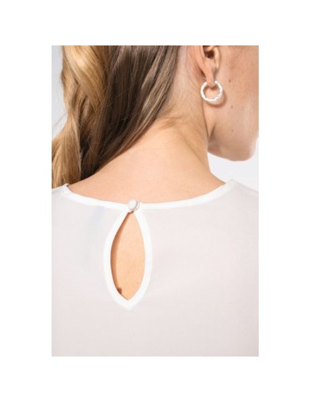 Blusa crepe mujer