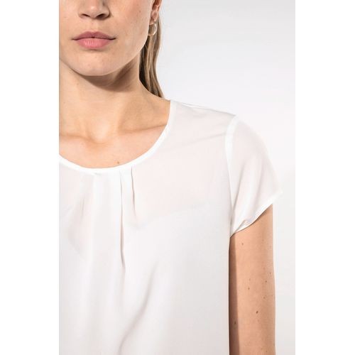 Blusa crepe mujer