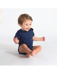 Body algodón orgánico manga corta