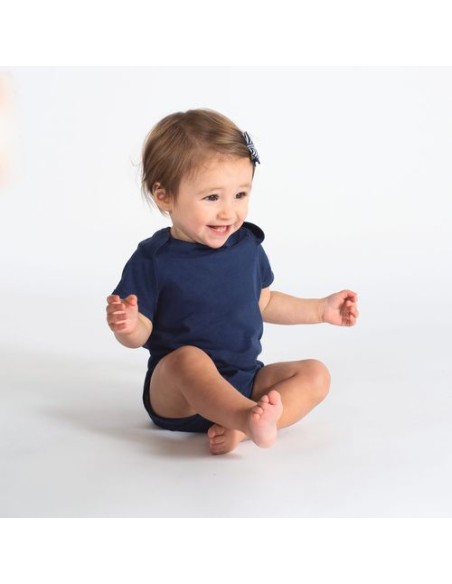 Body algodón orgánico manga corta