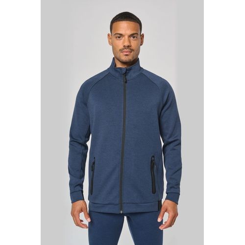 Chaqueta cuello alto hombre