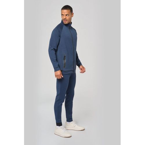 Chaqueta cuello alto hombre