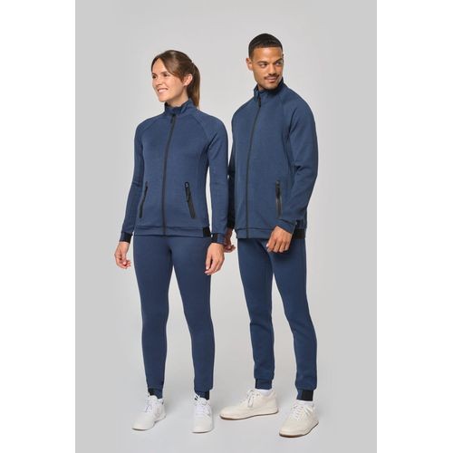 Chaqueta cuello alto hombre