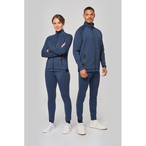 Chaqueta cuello alto hombre