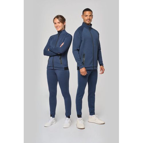 Chaqueta cuello alto hombre