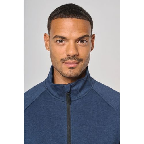 Chaqueta cuello alto hombre