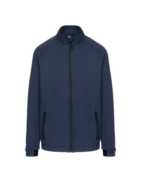 Chaqueta cuello alto hombre