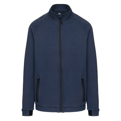 Chaqueta cuello alto hombre