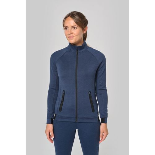 Chaqueta cuello alto mujer