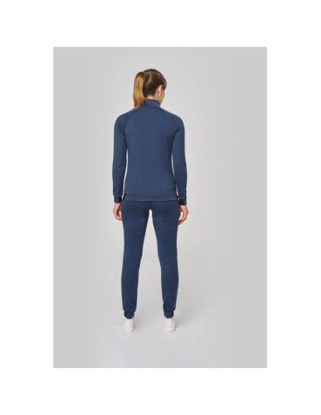 Chaqueta cuello alto mujer