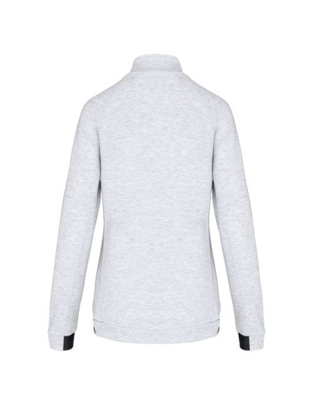 Chaqueta cuello alto mujer