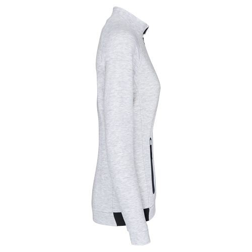 Chaqueta cuello alto mujer