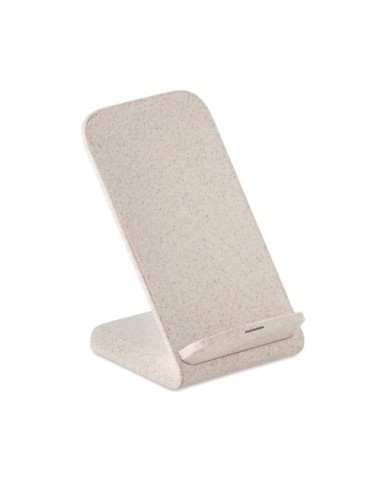 LAYABACK Cargador inalámbrico paja trigo