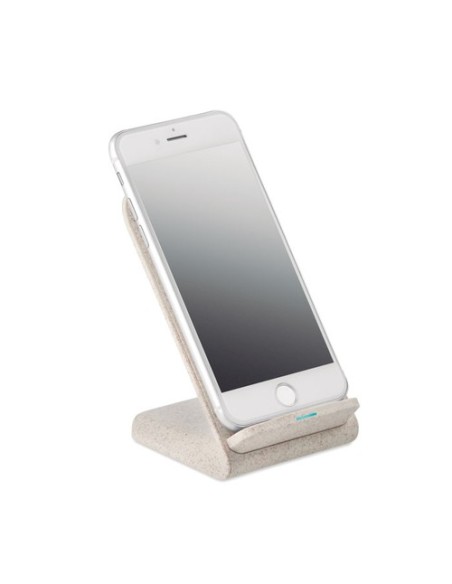 LAYABACK Cargador inalámbrico paja trigo