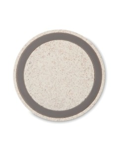 PLATO Cargador inalámbrico paja trigo 2