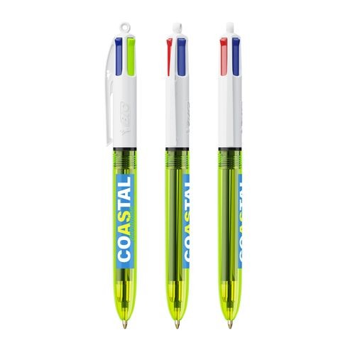 BIC 4 Colours Fluo bolígrafo