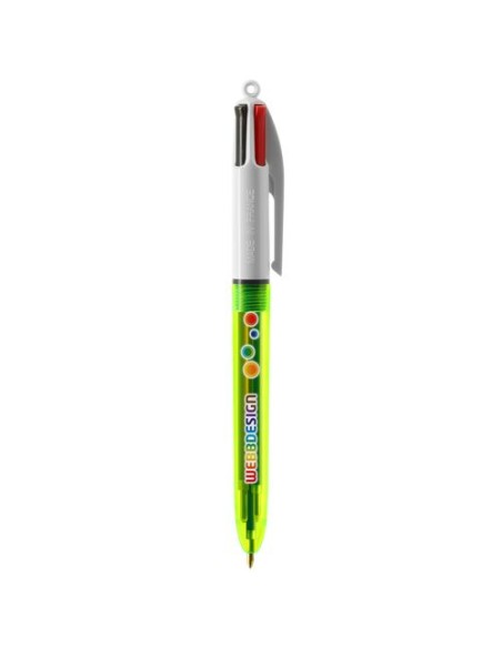 BIC 4 Colours Fluo bolígrafo