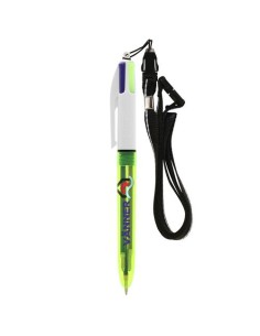 BIC 4 Colours Fluo bolígrafo  lanyard 2