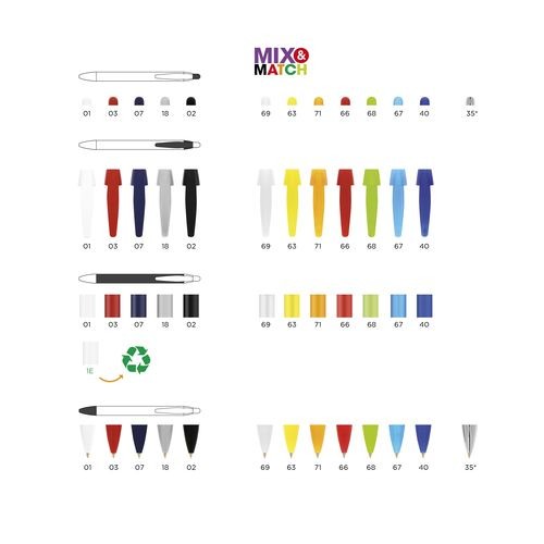 BIC Wide Body Mini Digital bolígrafo