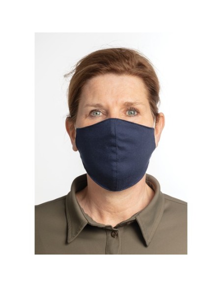 Mascarilla de algodón reutilizable de 2 capas