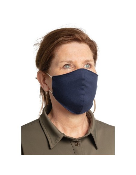 Mascarilla de algodón reutilizable de 2 capas