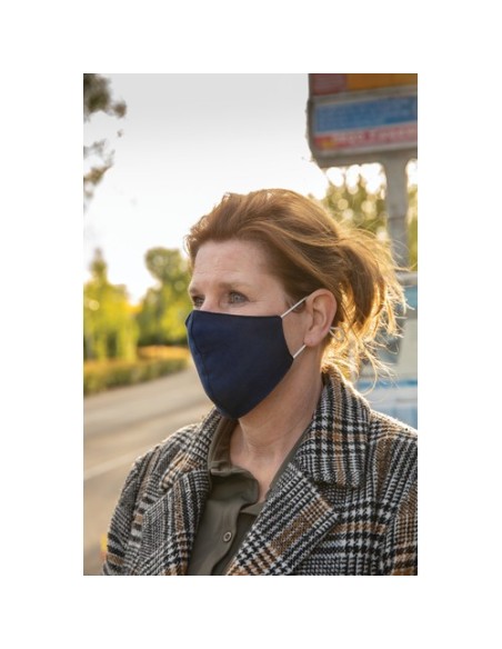 Mascarilla de algodón reutilizable de 2 capas