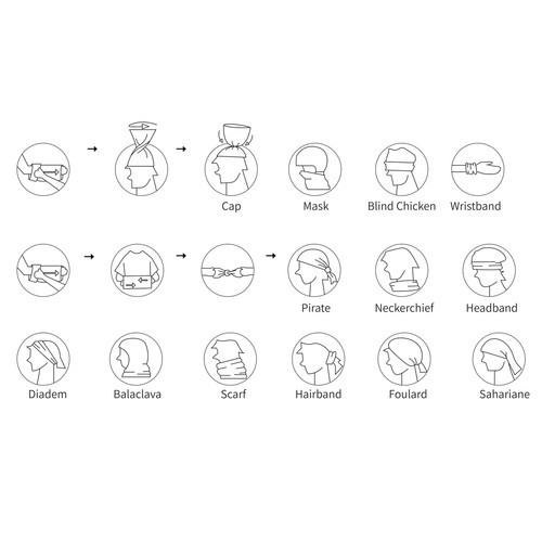 Bufanda multifuncional