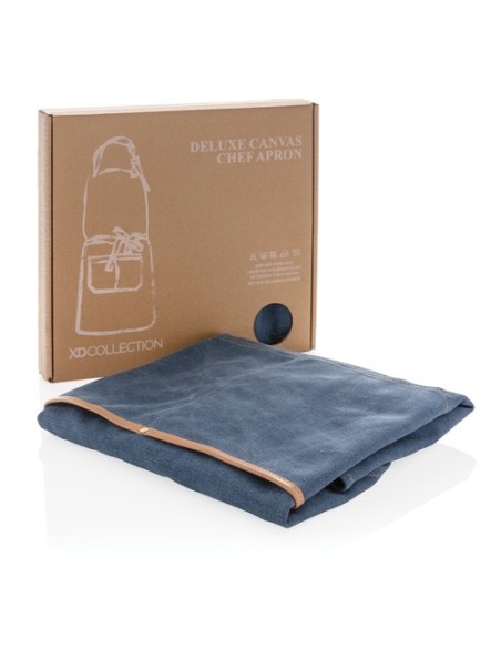 Delantal chef lujoso de lona