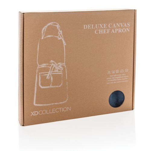 Delantal chef lujoso de lona