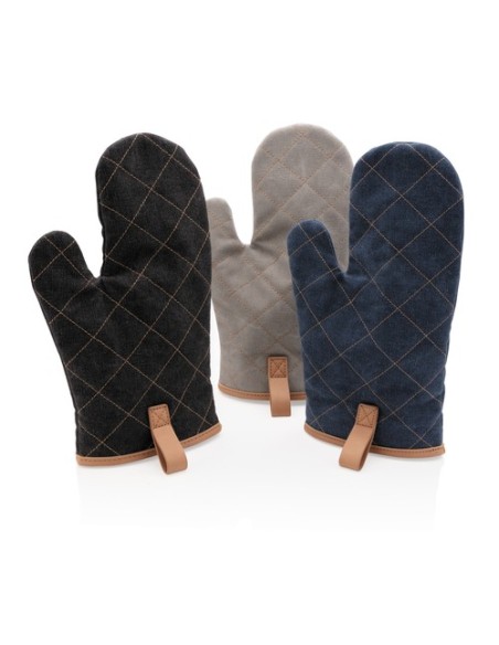 Guante de lona de lujo para horno