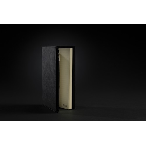 Libreta A5 de PU con cremallera