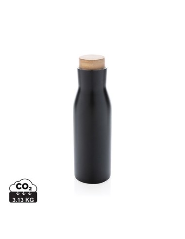 Botella Clima al vacío antigoteo con tapa de acero