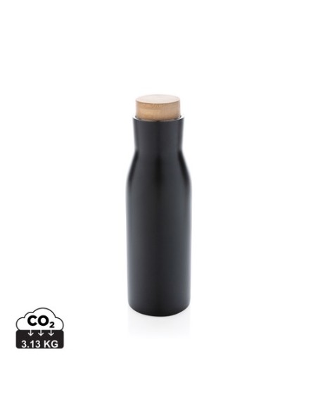 Botella Clima al vacío antigoteo con tapa de acero