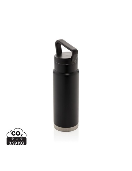 Botella al vacío antigoteo con asa