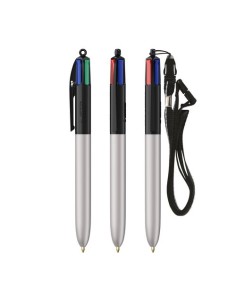 BIC 4 Colours Glacé with Lanyard 2